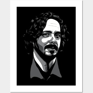 Edgar Wright greyscale Posters and Art